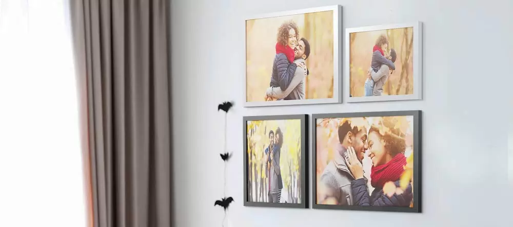 Gerollte Leinwände richtig aufspannen.