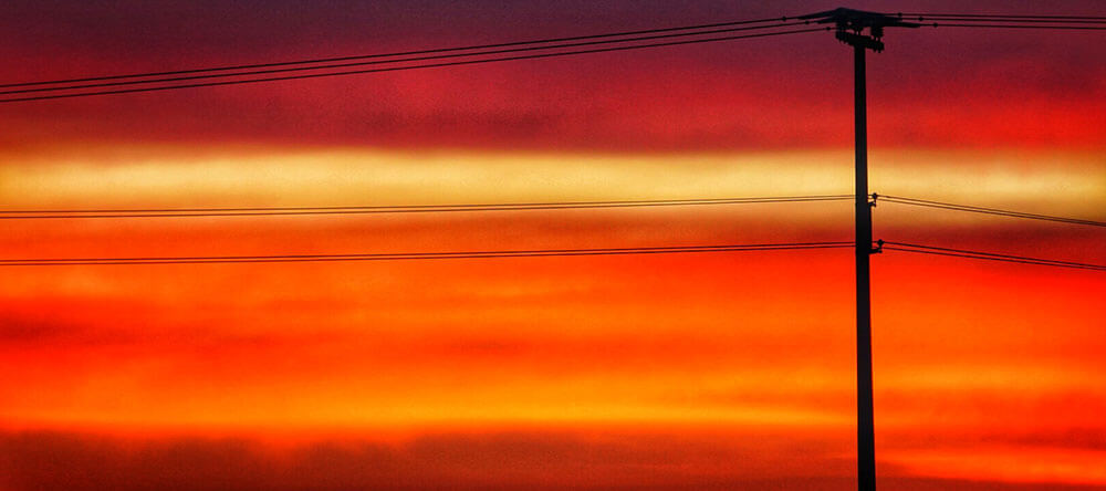 puesta de sol
